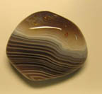 Agate rubannée