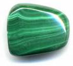 Malachite polie