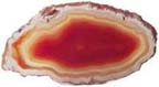 Agate rouge